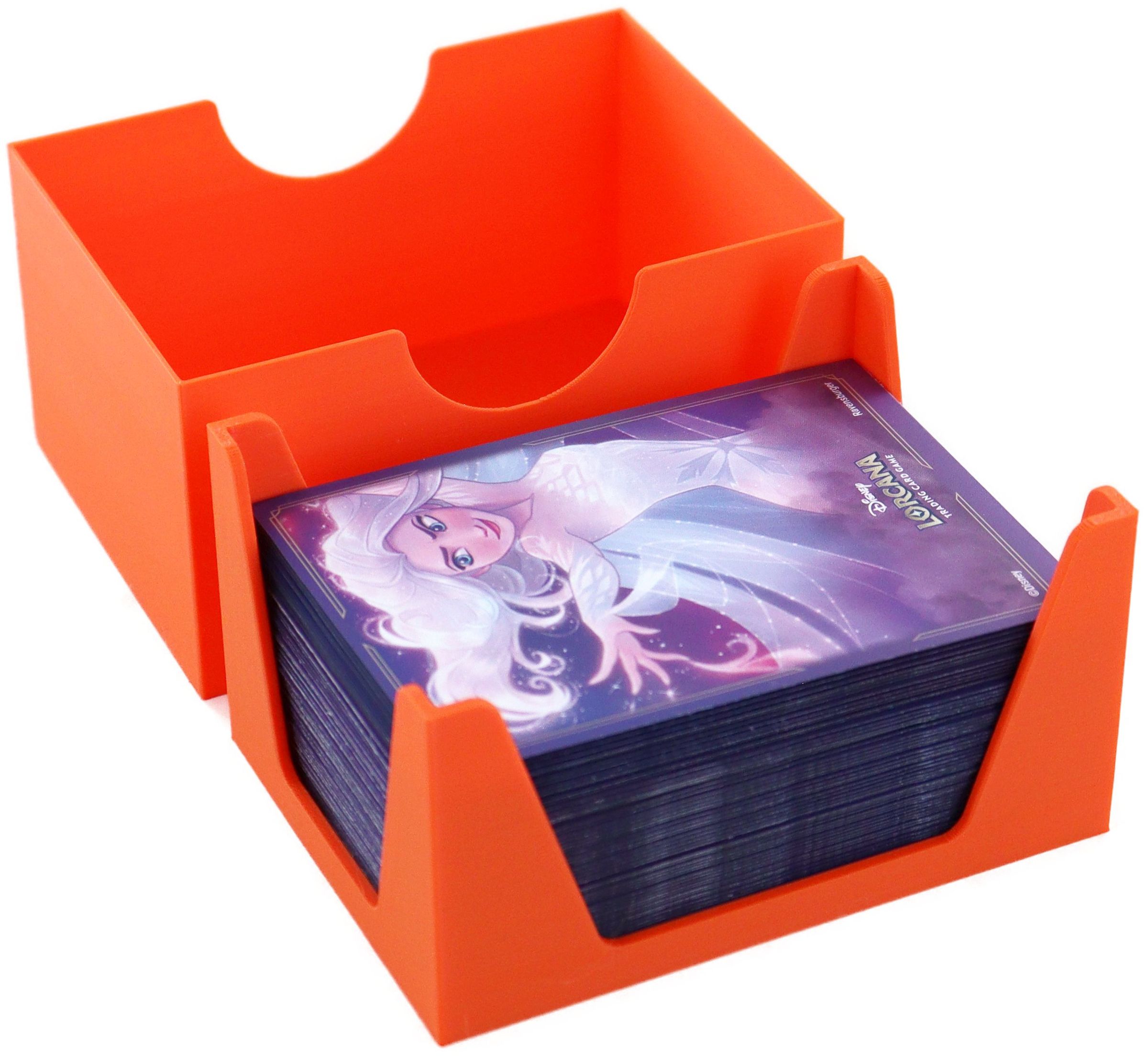 Feldherr plastic card holder + lid for Disney Lorcana - 150 cards - 1 compartment Feldherr plastic card holder + lid for Disney Lorcana - 150 cards - 1 compartment