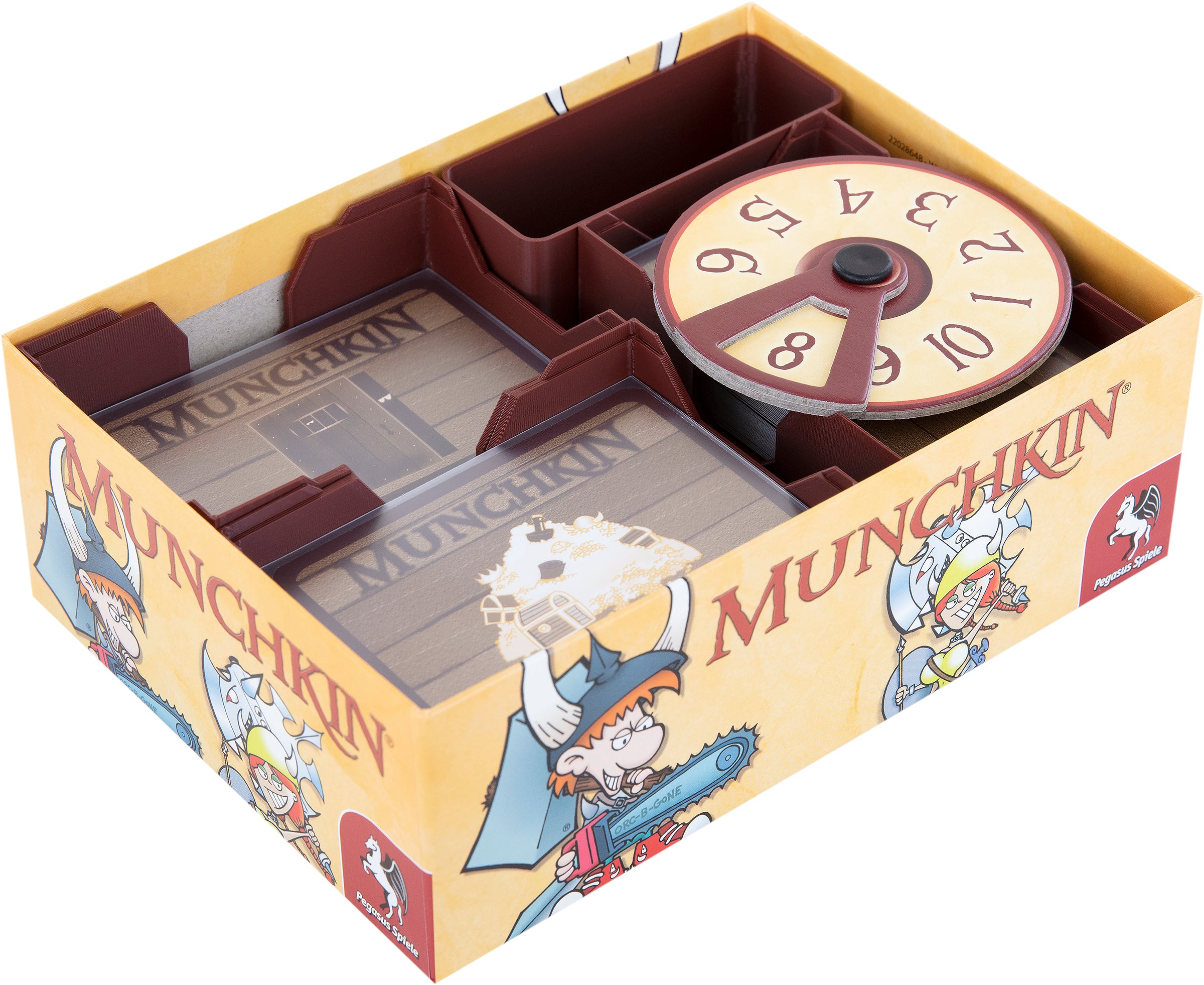 munchkin aufbewahrung Feldherr Organizer Insert für Munchkin 1 + 2: Zweite Edition (2017) -