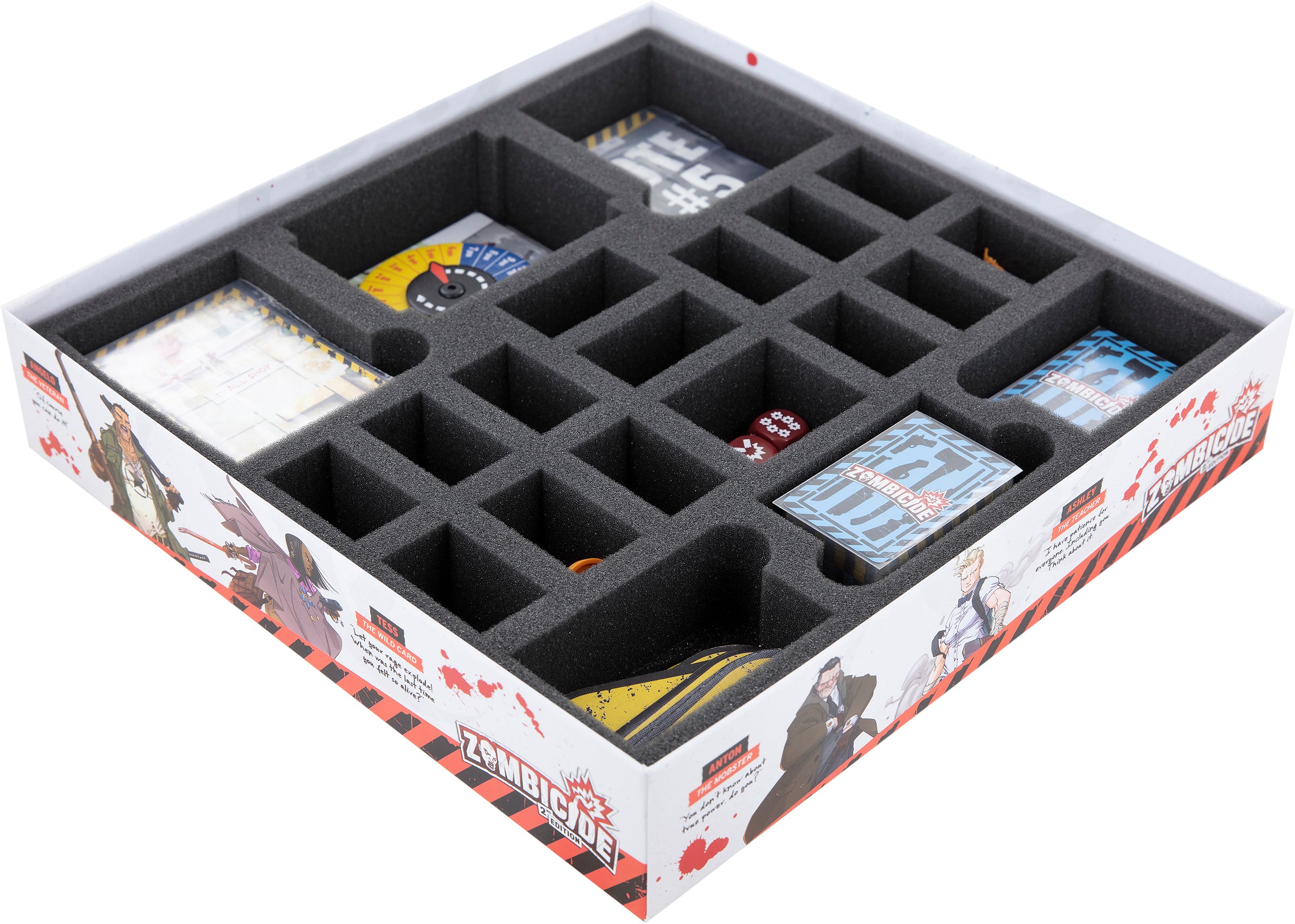 set de mousse pour Zombicide : 2nd Edition - Washington Z.C set de mousse pour Zombicide : 2nd Edition - Washington Z.C