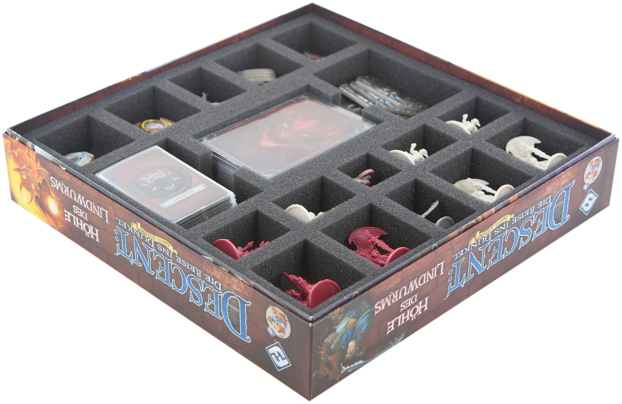 Foam tray set for Descent - Journeys in the Dark 2nd Edition - Lair of Foam tray set for Descent - Journeys in the Dark 2nd Edition - Lair of