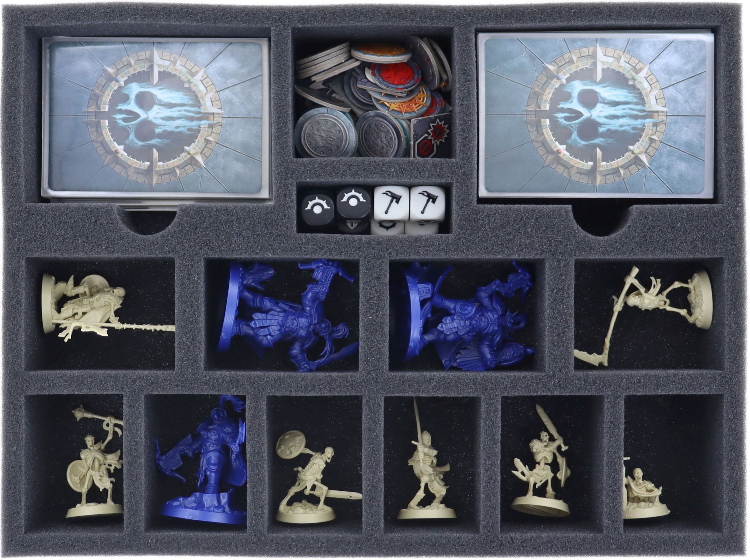Set di schiuma per Warhammer Underworlds: Harrowdeep - scatol Set di schiuma per Warhammer Underworlds: Harrowdeep - scatol