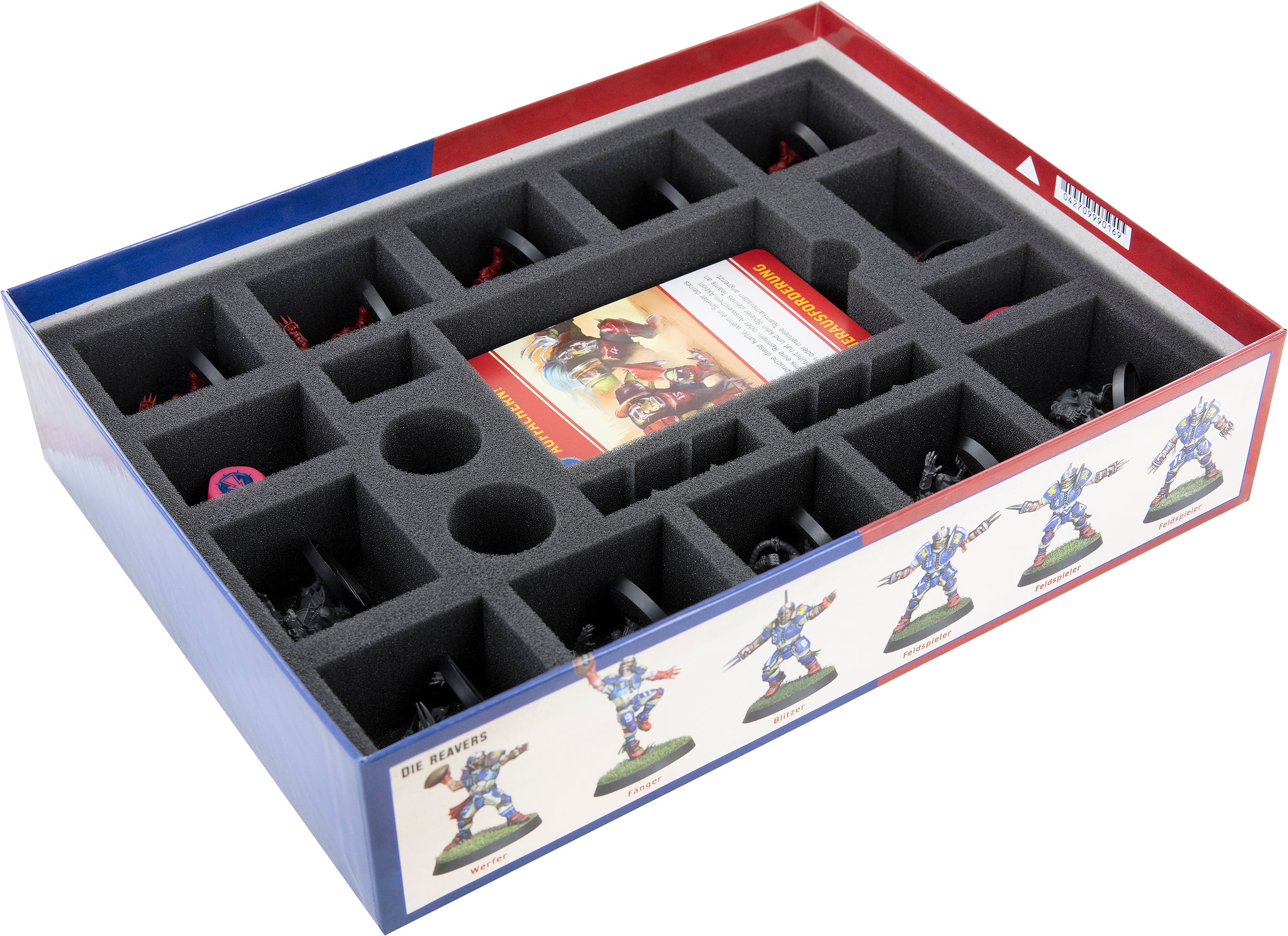 Schaumstoff-Set + Tokenhalter für HeroQuest (2021) - Grundspielbox Feld Schaumstoff-Set + Tokenhalter für HeroQuest (2021) - Grundspielbox Feld
