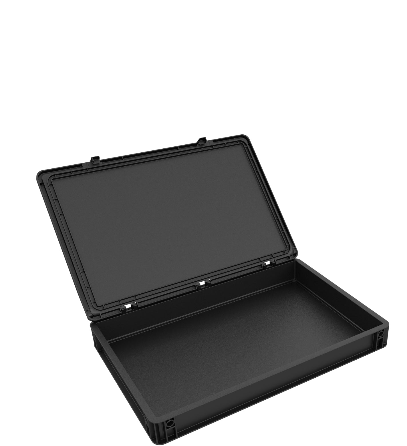 DSEB070ESD Eurobehälter / Euro Box mit Scharnierdeckel ESD ED 64/75 HG – Feldherr