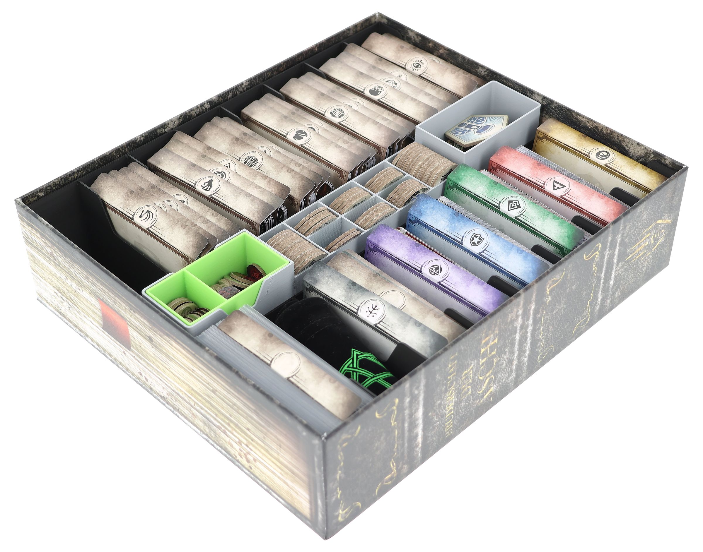 arkham horror the card game core set Feldherr Organizer Insert for Arkham Horror: The Card Game - Chapter Two Core Set