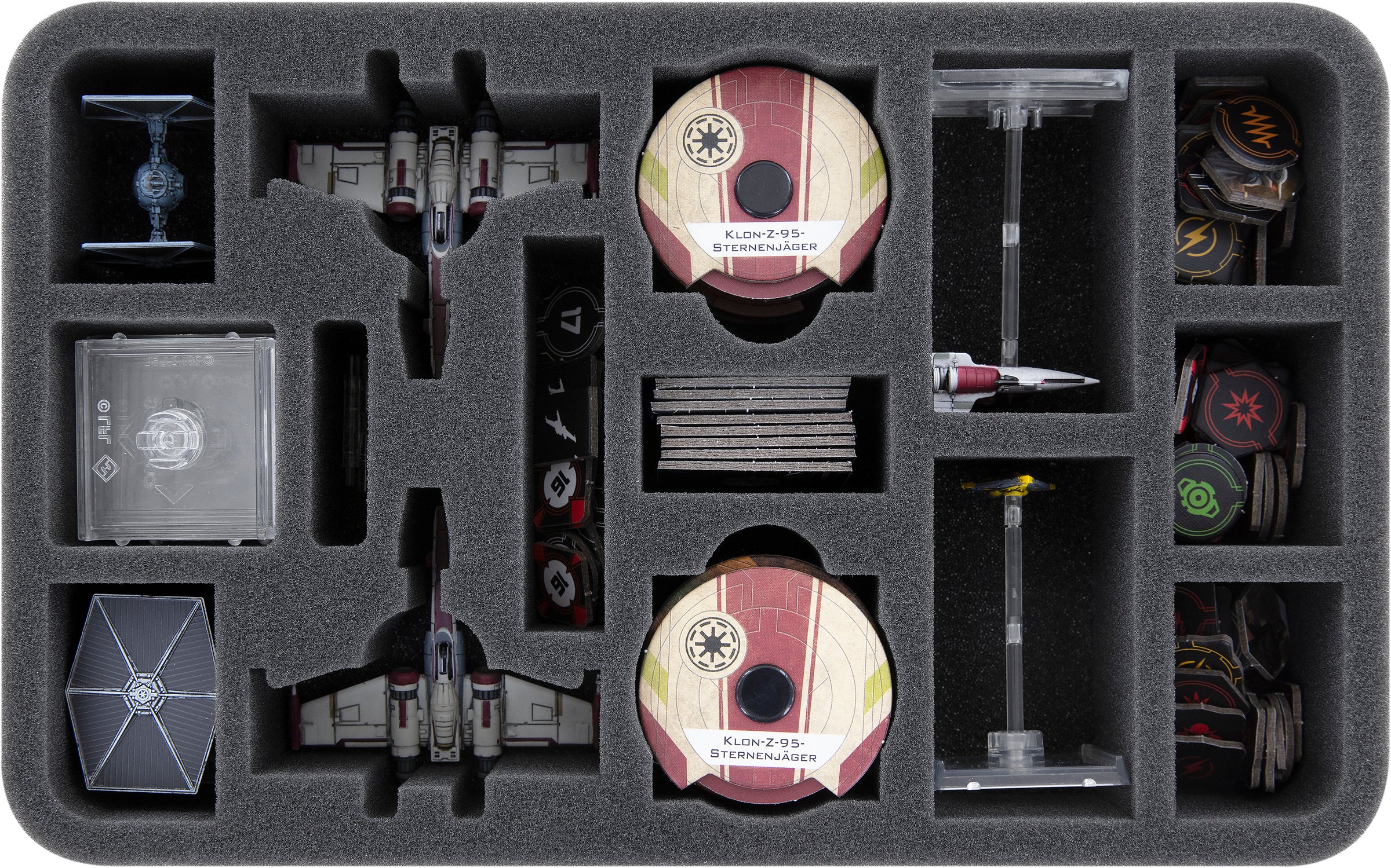 HSMFJB055O Feldherr Schaumstoffeinlage für Star Wars X-Wing: Klon-Z-95