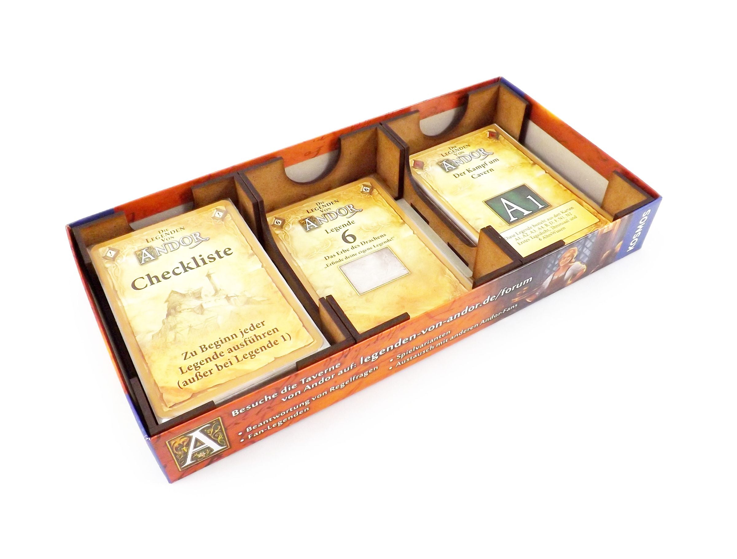 Organizer Insert pour Les légendes d'Andor - Grande boîte | dans le monde Organizer Insert pour Les légendes d'Andor - Grande boîte | dans le monde