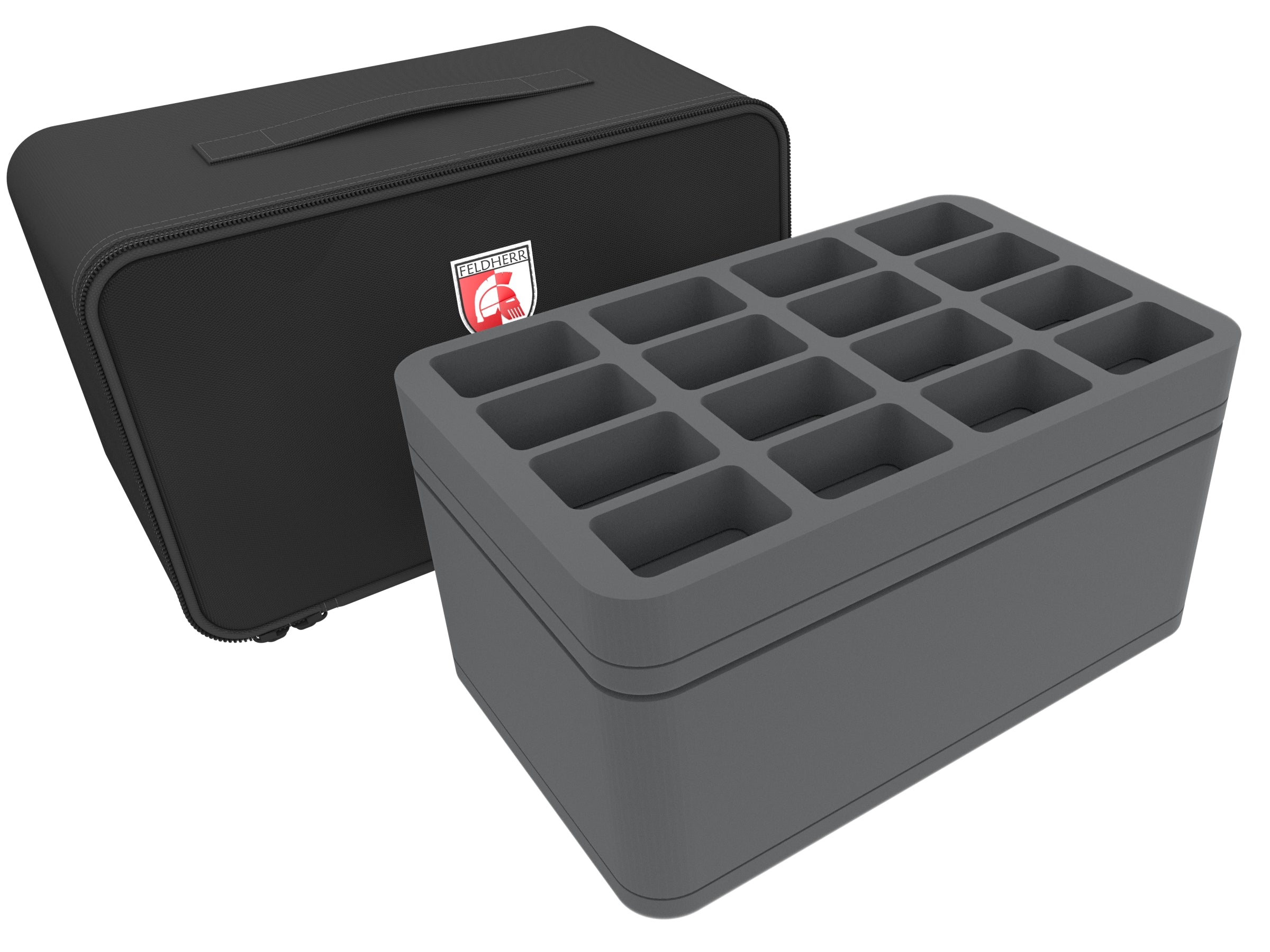 Feldherr MINI PLUS 16 miniatures PLUS large Monster/Tanks Figure Case Feldherr MINI PLUS 16 miniatures PLUS large Monster/Tanks Figure Case