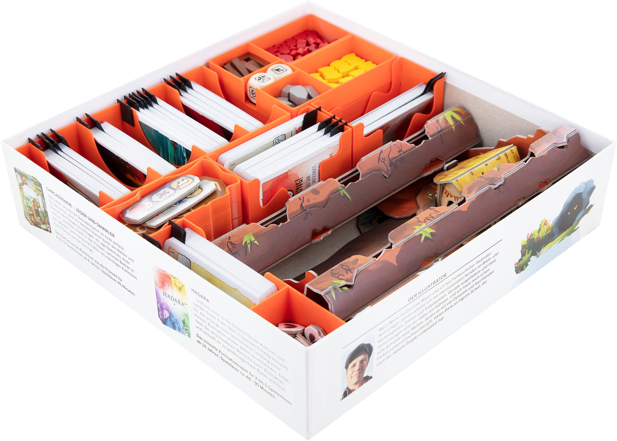 Feldherr Inserti Organizer compatibili con The Dwarves Big Box Feldherr Inserti Organizer compatibili con The Dwarves Big Box
