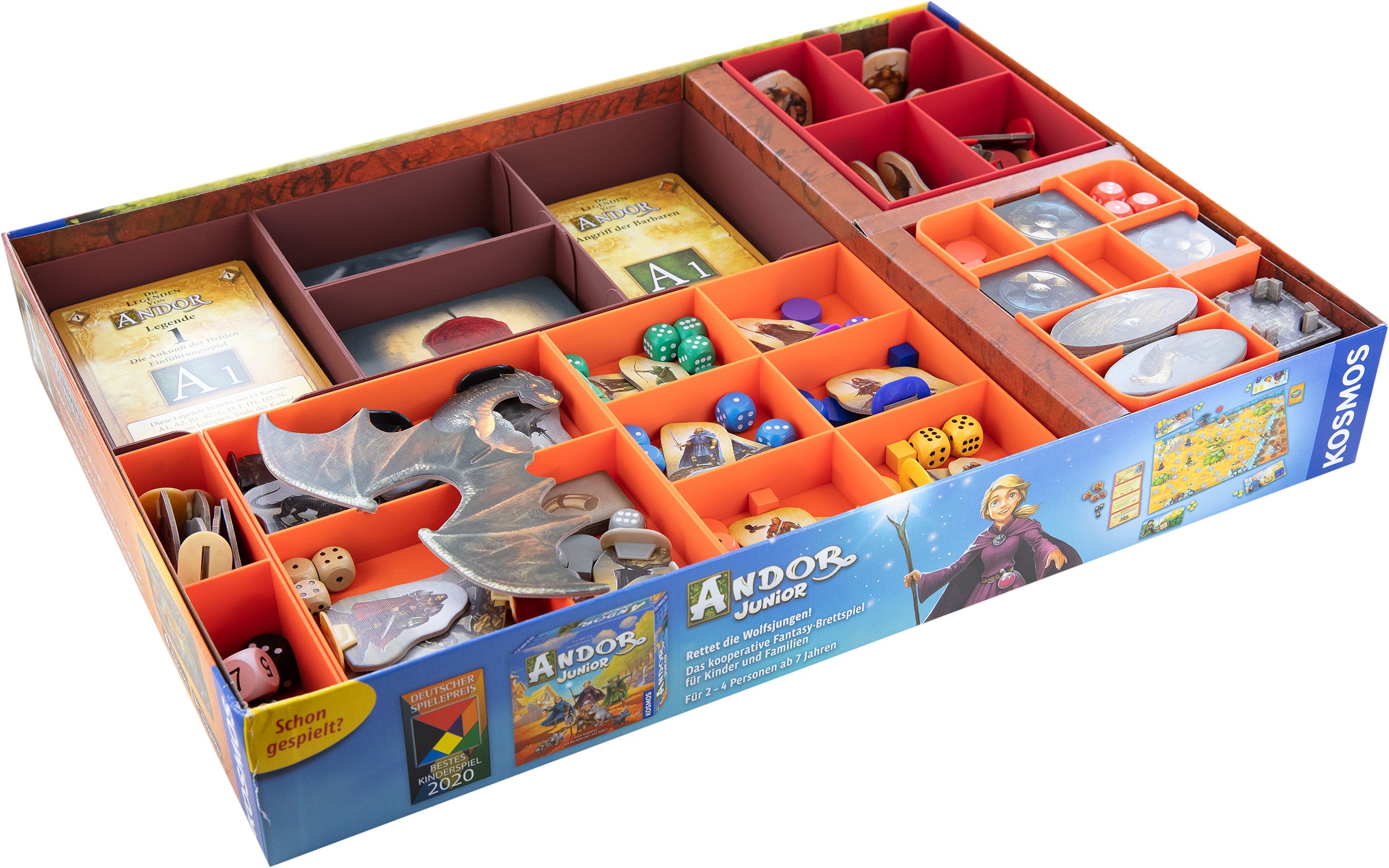 Feldherr Organizer Insert für Die Legenden von Andor