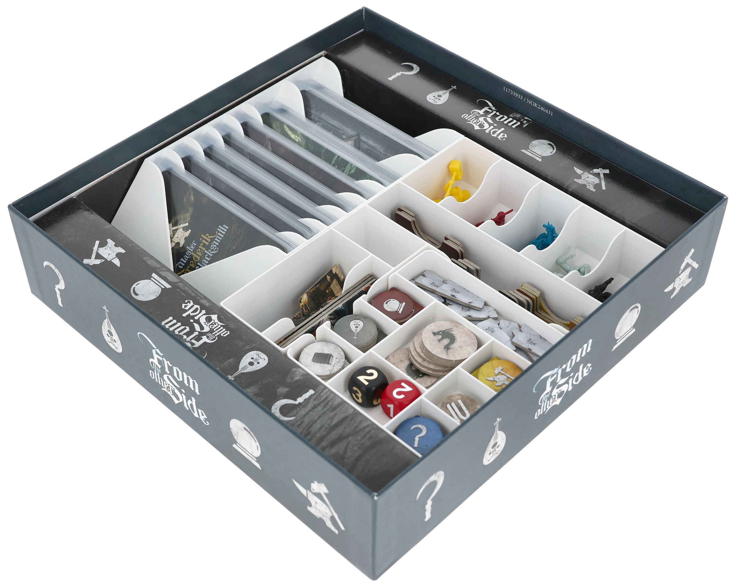 brettspiel aufbewahrung Feldherr Organizer Insert für From The Other Side