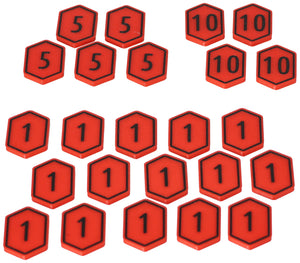 Feldherr Token Upgrade Set für Star Wars: Unlimited - 52 Marker