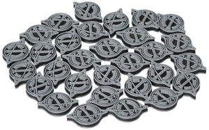 Feldherr Upgrade Set für Dune Imperium - Premium 3D Token - Wasser Spice Solari