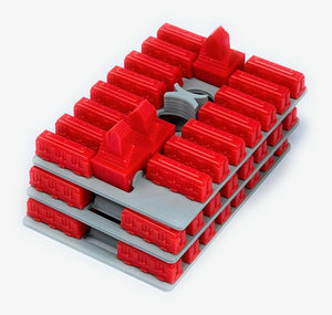 3 pezzi Feldherr set di vassoi di figure per Ticket to Ride