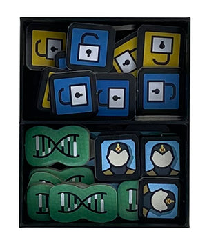 Confezione da 3 pezzi Inserto portagettone Feldherr per Storage Box TCHS105