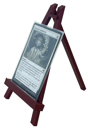 Confezione da 2 pz. value pack Feldherr supporto per carte / mini cavalletto per carte da gioco e carte collezionabili