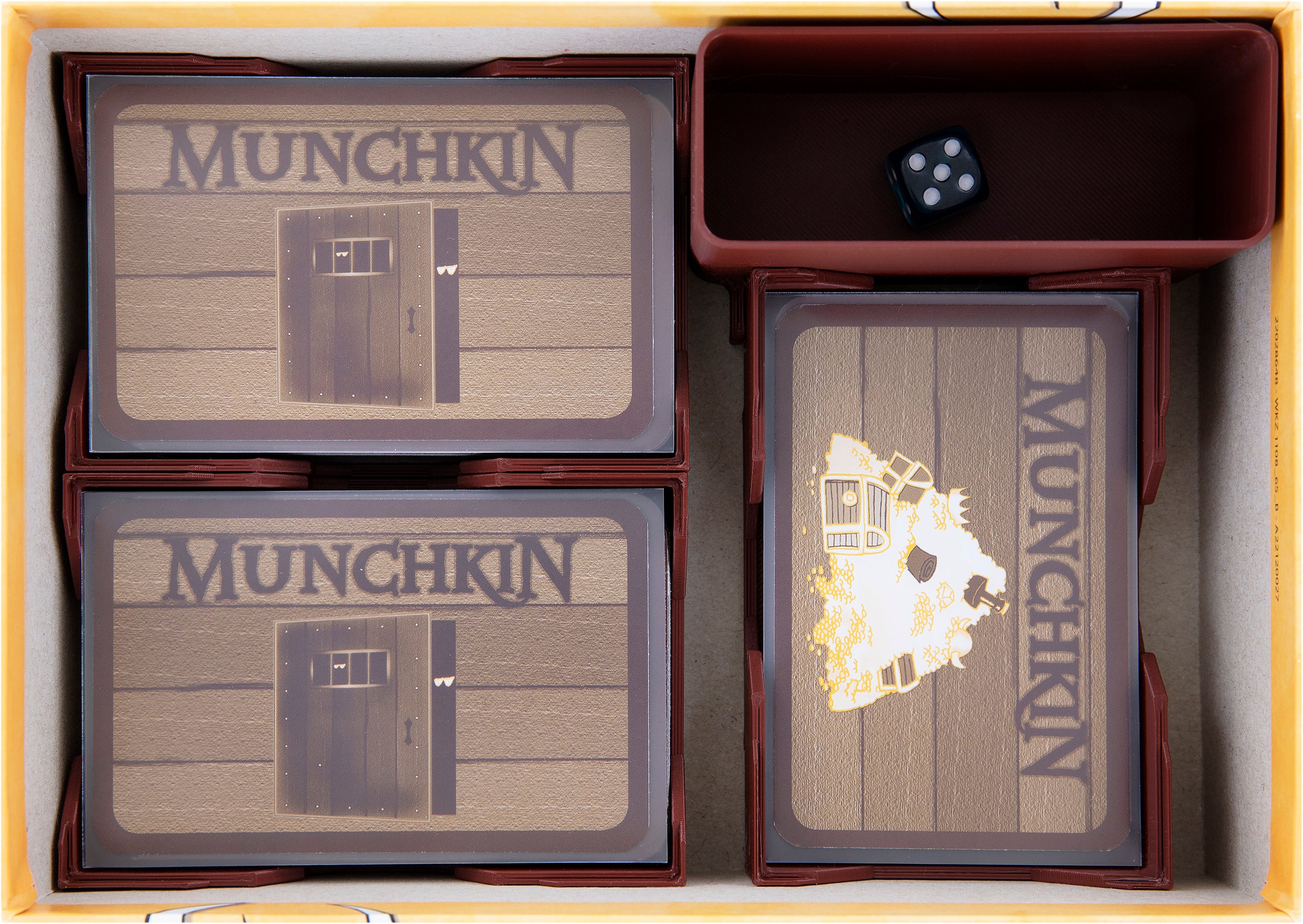 munchkin aufbewahrung Feldherr Organizer Insert für Munchkin 1 + 2: Zweite Edition (2017) -