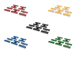 Zestaw podstawek pod figurki Feldherr do gry Ticket to Ride: Rails and Sails - pudełko do gry podstawowej