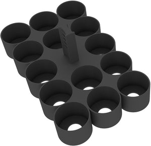 Feldherr Farbhalter + Token Trays für 4L Really Useful Boxes - 56 Citadel Farbtöpfchen (12 ml / 18 ml / 24 ml) + Spielmaterial