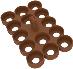 Feldherr Farbhalter + Token Trays für 4L Really Useful Boxes - 56 Citadel Farbtöpfchen (12 ml / 18 ml / 24 ml) + Spielmaterial