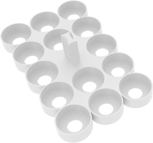 Feldherr Farbhalter + Token Trays für 4L Really Useful Boxes - 56 Citadel Farbtöpfchen (12 ml / 18 ml / 24 ml) + Spielmaterial