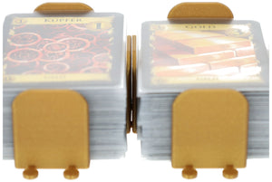 Confezione da 4 pezzi portacarte Feldherr per Dominion - carte Tesoro di base + carte Maledizione con maniche