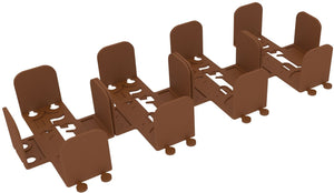 Confezione da 4 pezzi portacarte Feldherr per Dominion - carte Tesoro di base + carte Maledizione con maniche