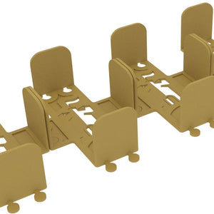 Confezione da 4 pezzi portacarte Feldherr per Dominion - carte Tesoro di base + carte Maledizione con maniche