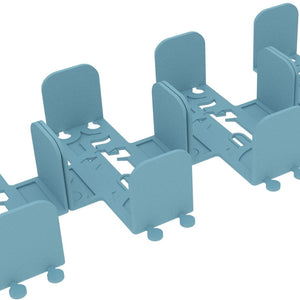 Confezione da 4 pezzi portacarte Feldherr per Dominion - carte Tesoro di base + carte Maledizione con maniche