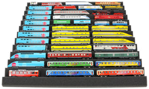 500 x 500 x 30 mm Universal Zick-Zack Lokliege für Modelleisenbahnen Spur N