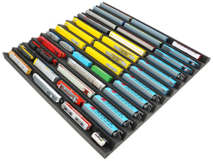 500 x 500 x 30 mm Universal Zick-Zack Lokliege für Modelleisenbahnen Spur N