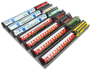 500 x 500 x 55 mm Universal Zick-Zack Lokliege für Modelleisenbahnen Spur H0 / Spur 00