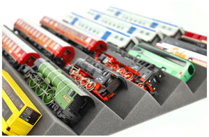 500 x 500 x 55 mm Universal Zick-Zack Lokliege für Modelleisenbahnen Spur H0 / Spur 00