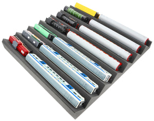 500 x 500 x 55 mm Universal Zick-Zack Lokliege für Modelleisenbahnen Spur H0 / Spur 00