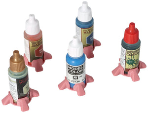 5 pcs value set Feldherr paint bottle stand for Vallejo, Army Painter, and other color dropper bottles