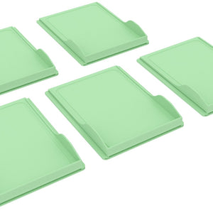 5 pcs value set Feldherr card tray for Forest Shuffle - Tree Cards