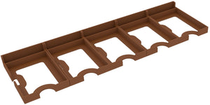 Confezione da 5 pezzi Feldherr per carte da gioco in formato standard - 30 carte ciascuna - 1 scomparto - espandibile