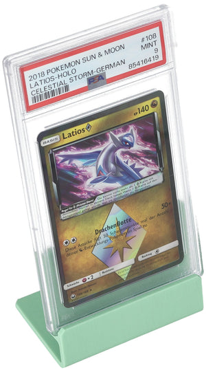 Confezione da 5 pezzi Feldherr Card Stand per carte classificate, carte collezionabili e lastre