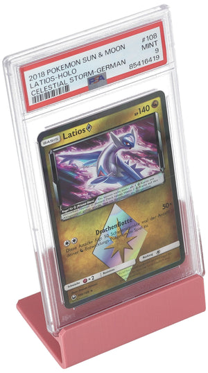 Confezione da 5 pezzi Feldherr Card Stand per carte classificate, carte collezionabili e lastre