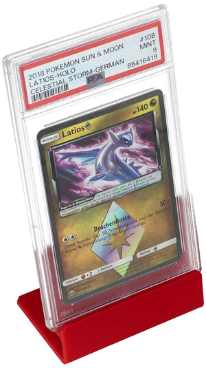 Confezione da 5 pezzi Feldherr Card Stand per carte classificate, carte collezionabili e lastre