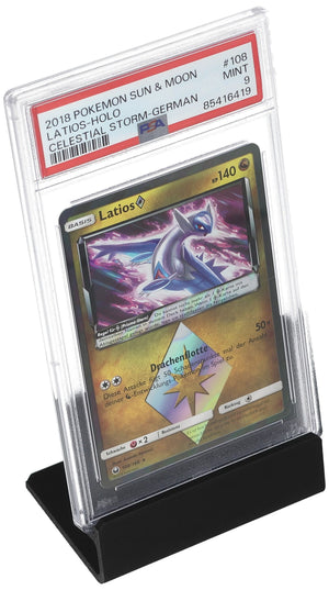 Confezione da 5 pezzi Feldherr Card Stand per carte classificate, carte collezionabili e lastre