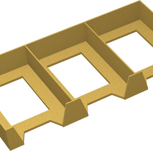 Feldherr Portacarte per carte da gioco in formato Mini European Board Game - 120 carte - 3 scomparti