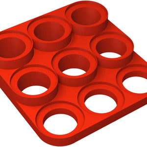 Feldherr Figurenpodest für 58 mm Bases