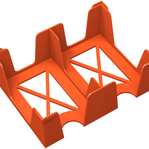 Feldherr Kartenhalter für Spielkarten im Format 50 x 75 mm - 240 Karten - 2 Fächer