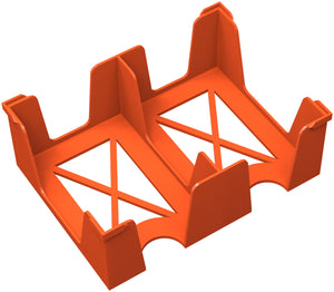 Feldherr Kartenhalter für Spielkarten im Format 50 x 75 mm - 240 Karten - 2 Fächer