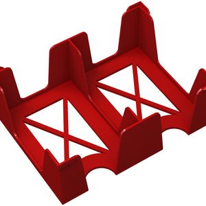 Feldherr Kartenhalter für Spielkarten im Format 50 x 75 mm - 240 Karten - 2 Fächer