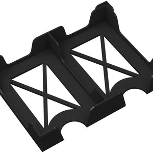 Feldherr Kartenhalter für Spielkarten im Format 50 x 75 mm - 120 Karten - 2 Fächer