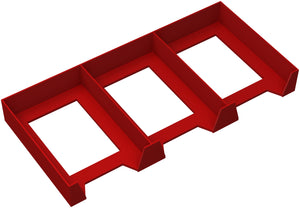 Feldherr card holder for game cards in 54 x 80 mm format - 120 cards - 3 compartments