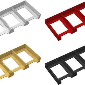 Feldherr card holder for game cards in 54 x 80 mm format - 120 cards - 3 compartments