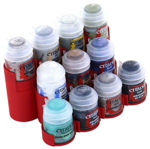 Feldherr Soporte de pintura para 11 botes de pintura Citadel (12 ml / 18 ml / 24 ml)