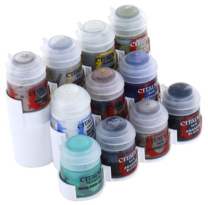 Feldherr Soporte de pintura para 11 botes de pintura Citadel (12 ml / 18 ml / 24 ml)